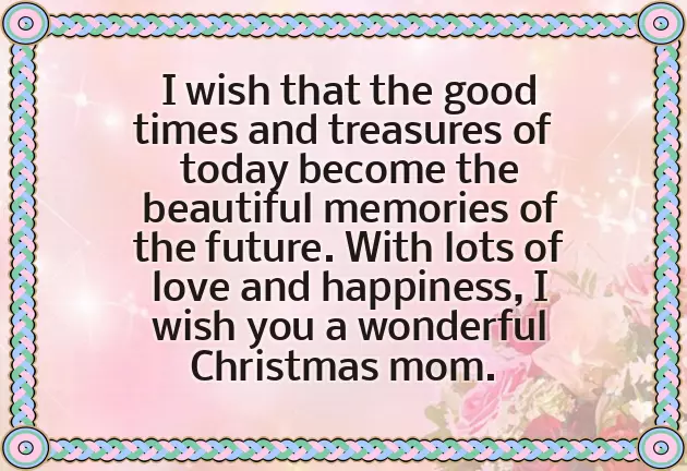 Christmas Wishes To Mother In Law