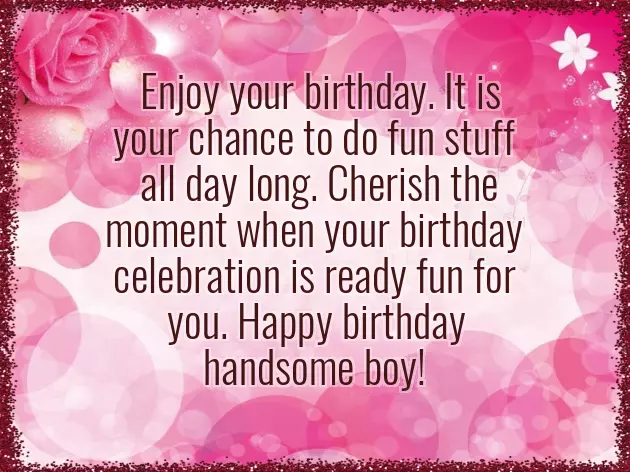 Happy Birthday Boy 6 Years