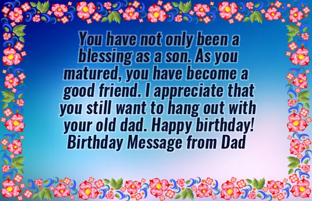 Birthday Wishes For Grown Son