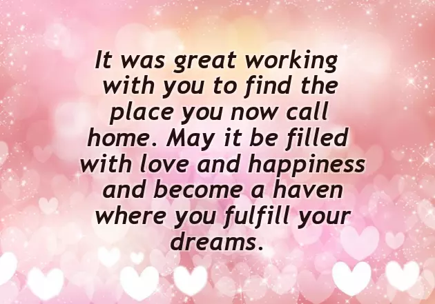 Wishes For New Home Wishes For New Home