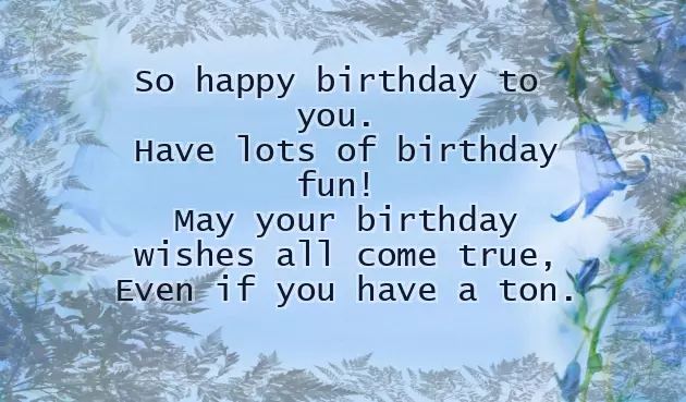 Happy Birthday Senior Sister