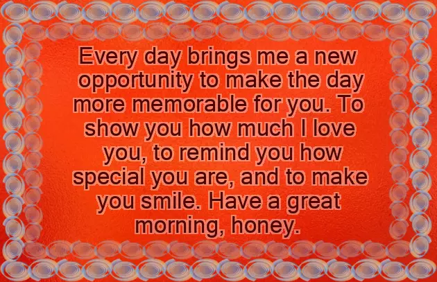 Morning Message To The Love Of My Life