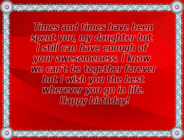 Happy Birthday Wishes To My Little Daughter