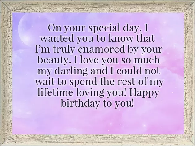 Happy Birthday Darling Quotes