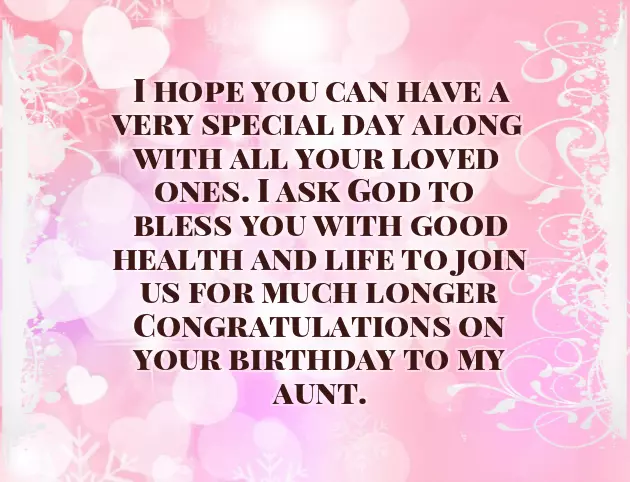 Happy Birthday Aunties