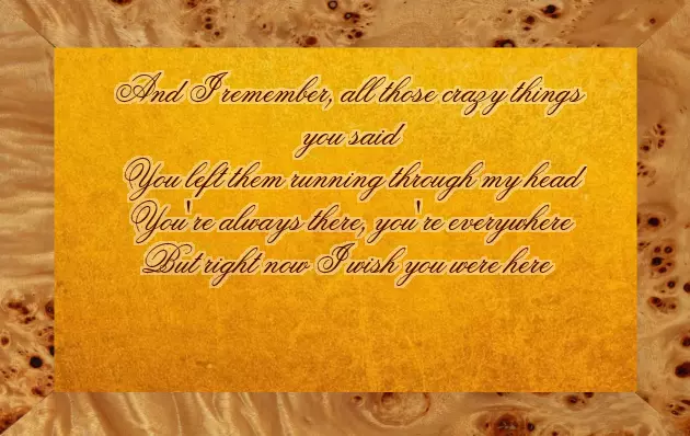 Wish You Were Here Avril Wish You Were Here Avril