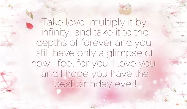 Birthday Text For My Wife