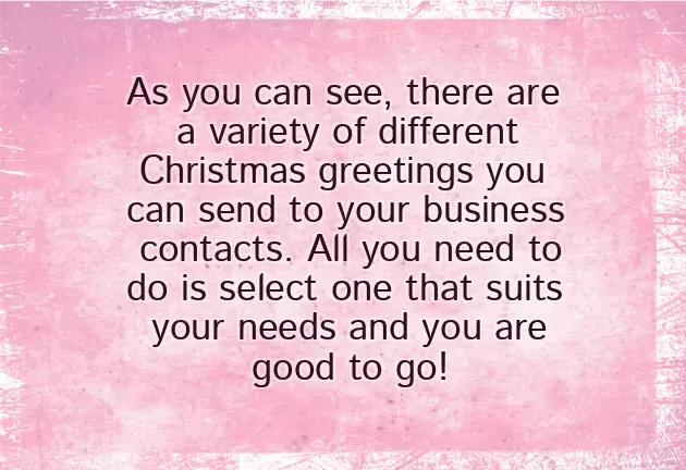 Business Merry Christmas Wishes
