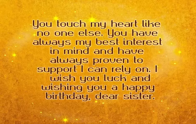 Wish You Happy Birthday Little Sister