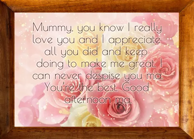 Good Afternoon Whatsapp