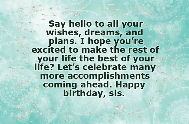 New Year Message For Sister New Year Message For Sister