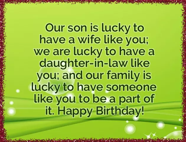 Daughter In Law Mothers Day Greetings