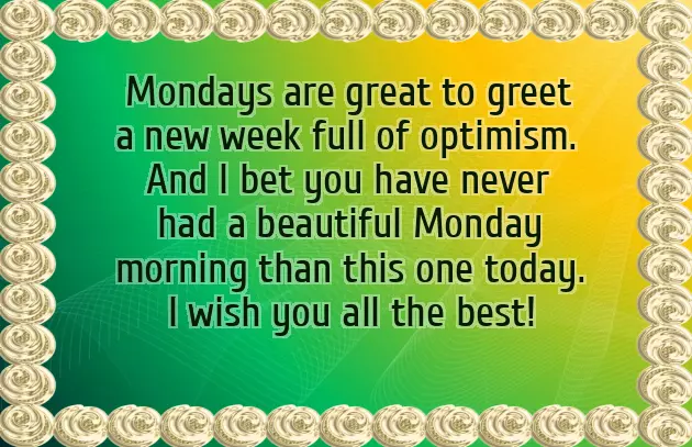 Good Morning Monday Wishes With Flowers