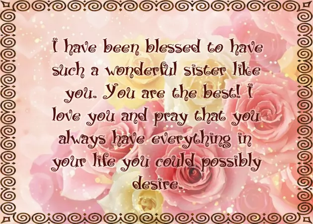 Wishing Sister In Law On Her Birthday