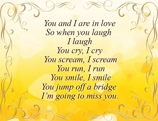 Funny Love Poems For Her