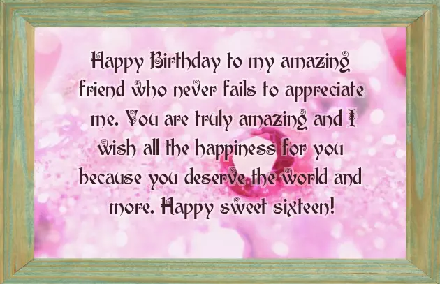 16Th Birthday Wishes For A Girl 16Th Birthday Wishes For A Girl