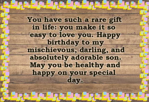 Happy Birthday Wishes To My Second Son Happy Birthday Wishes To My Second Son