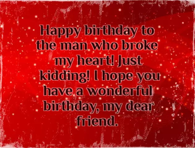 Boyfriend Happy Birthday My Lover