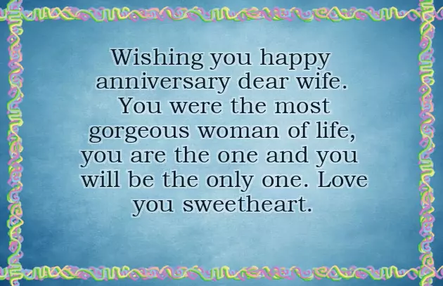Anniversary Quotes For My Wife