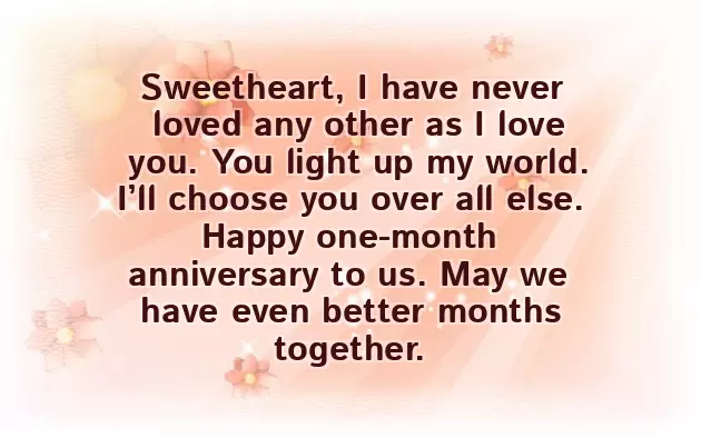 Happy 1 Month Anniversary My Love Happy 1 Month Anniversary My Love