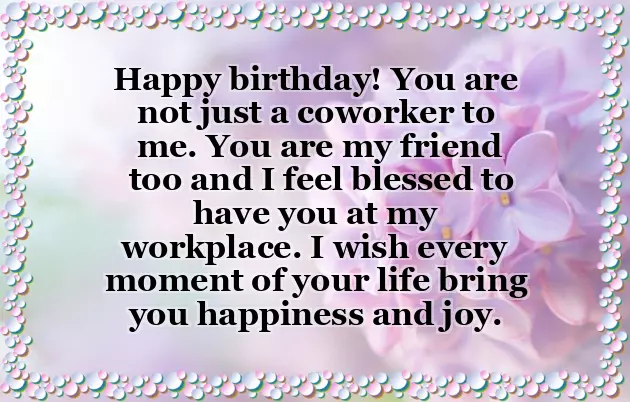 Happy Birthday Coworker Funny