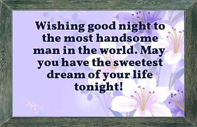 Romantic Good Night Wish