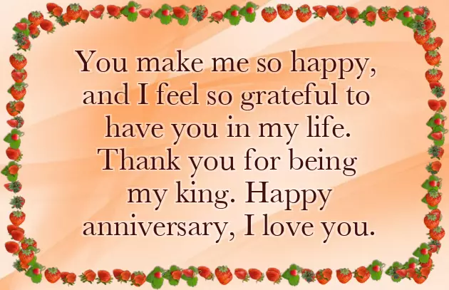 First Anniversary Message To Boyfriend