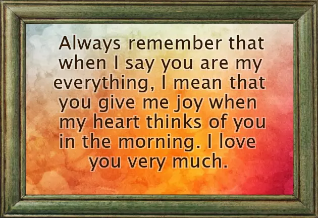 Sweet Morning Message For My Love Sweet Morning Message For My Love