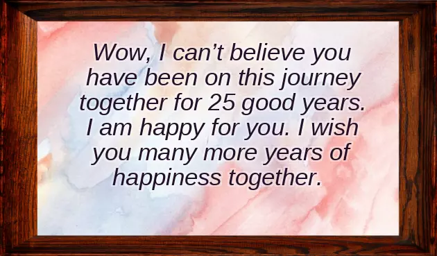 Silver Marriage Anniversary Wishes