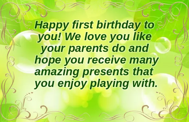 Happy Birthday To One Year Old Boy Happy Birthday To One Year Old Boy