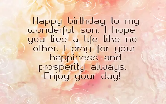 Happy 39Th Birthday Son