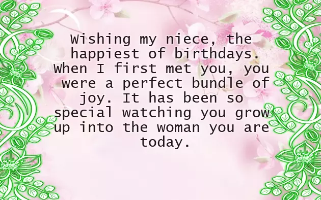 Poems For A Niece On Her Birthday