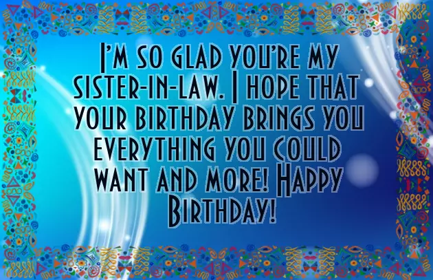 Wishes On Birthday For Sister