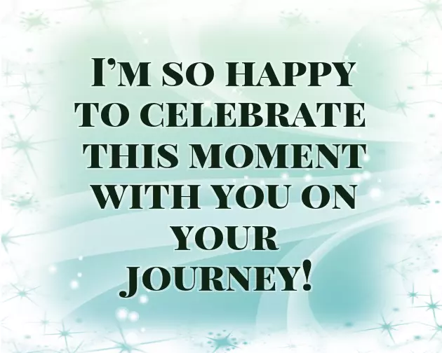 Congratulate Someone On Something