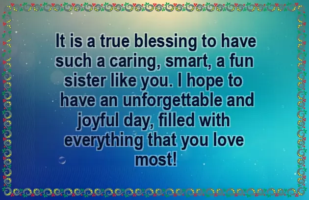 Birthday Wishes For Sister Thought Birthday Wishes For Sister Thought