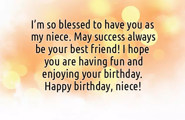 Happy Birthday To The Most Beautiful Niece