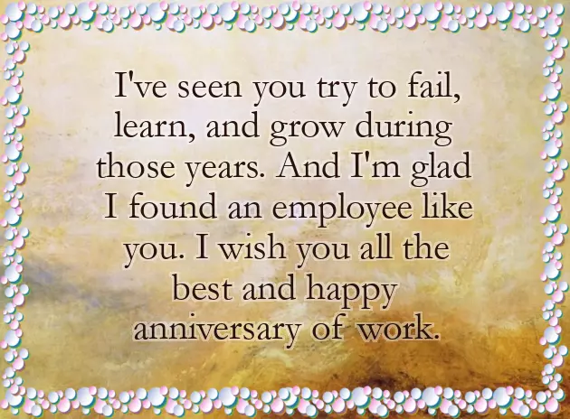 Congratulations On 20 Years Congratulations On 20 Years