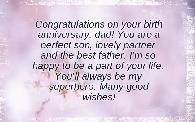 Birthday Wishes For A Father