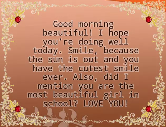 Good Morning Message For My Crush