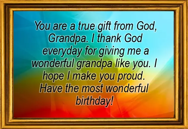 Happy Birthday Quotes For Grandfather