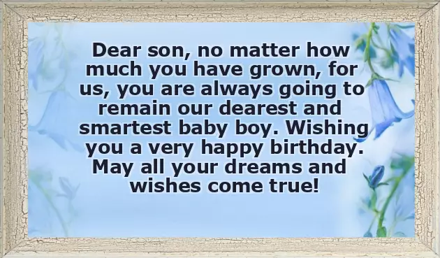 New Son Born Wishes