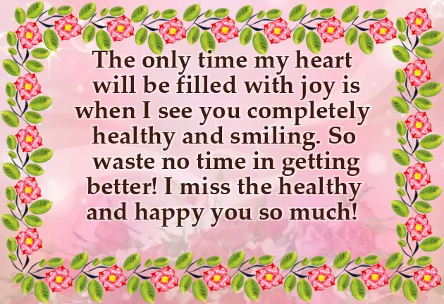 Get Well Soon Sister Quotes Get Well Soon Sister Quotes