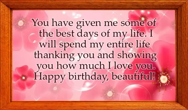 Romantic Happy Birthday Quotes For Girlfriend