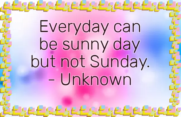 Good Wishes For Sunday