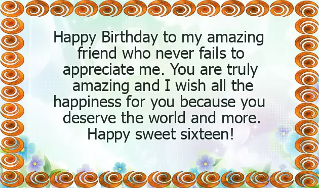 Happy 16Th Birthday Girl