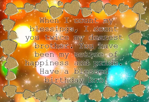 Little Brother Blessings Birthday Wishes
