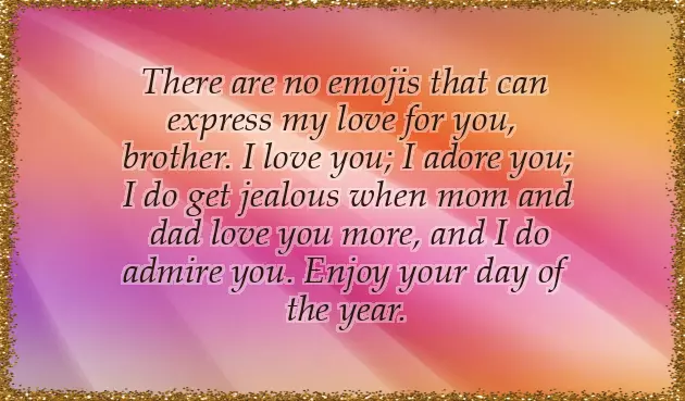 Birthday Wishes For Best Friend Like Brother