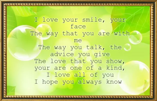 I Love You Poems For Her