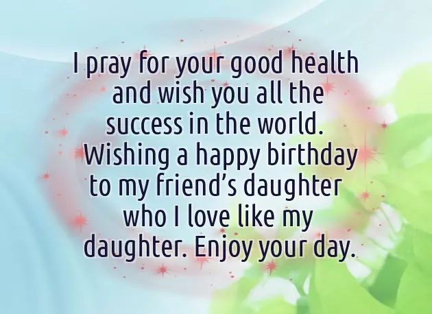 Happy Birthday My Dear Daughter