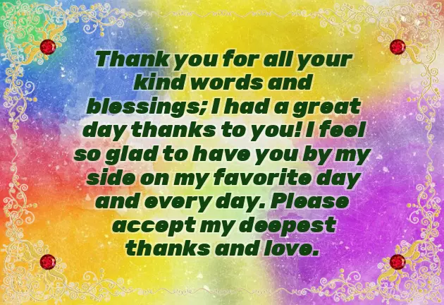 Thank You All For Your Wishes Quotes